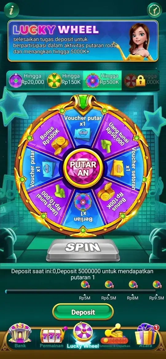 99RP lucky wheel spin
